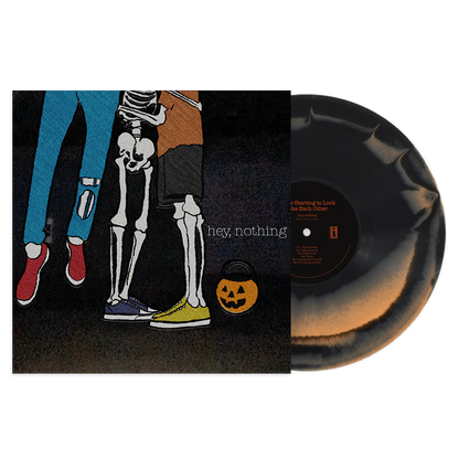 hey, nothing - We're Starting To Look Like Each Other black & orange vinyl record lp