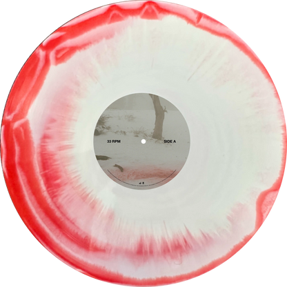 SIGNED Wisp  - Pandora Red Stain Vinyl Record LP