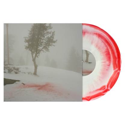 SIGNED Wisp  - Pandora Red Stain Vinyl Record LP