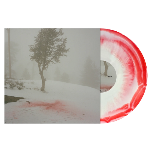SIGNED Wisp  - Pandora Red Stain Vinyl Record LP