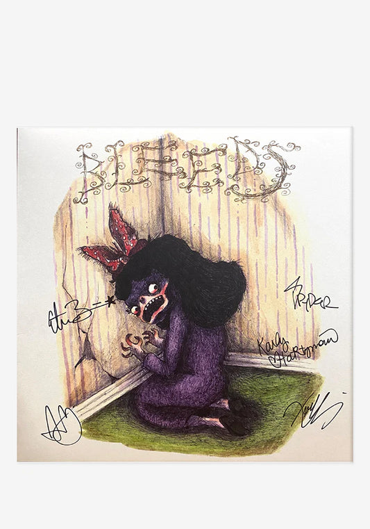 SIGNED Wednesday  - Bleeds Eco Mix Vinyl Record LP