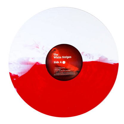 The White Stripes - Elephant Split Red & White Vinyl Record 2LP