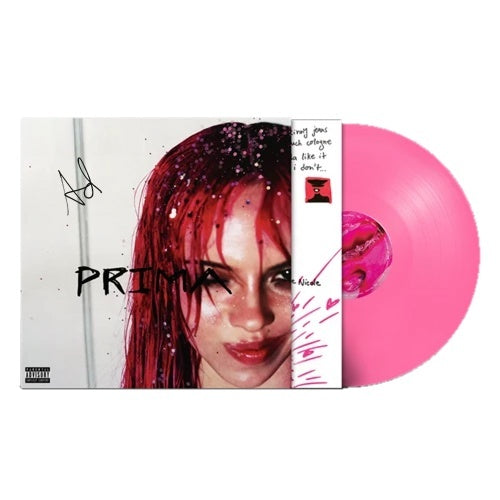 SIGNED ADÉLA - Prima Pink Vinyl Record LP