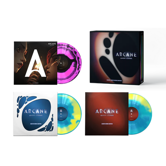 Arcane Official Soundtrack Season 1 & 2 Vinyl Record 3LP