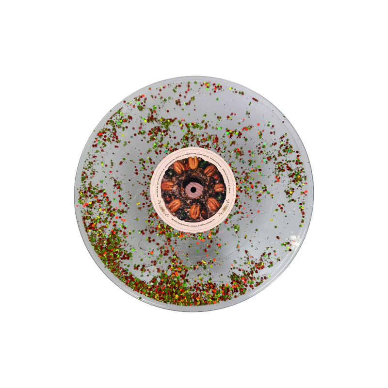 Sabrina Carpenter - Fruitcake - Liquid disc filled with green & red glitter Vinyl Record LP