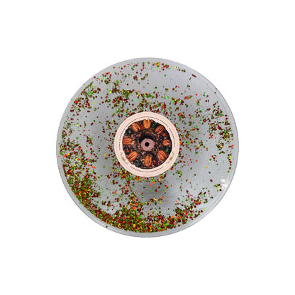 Sabrina Carpenter - Fruitcake - Liquid disc filled with green & red glitter Vinyl Record LP