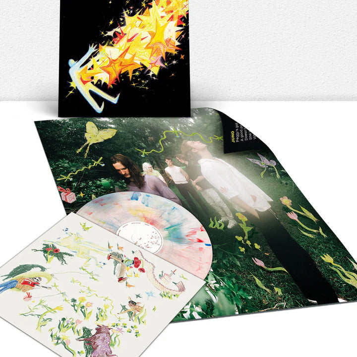 SIGNED Flipturn - Burnout Days Cover Opaque Crayons Vinyl Record LP