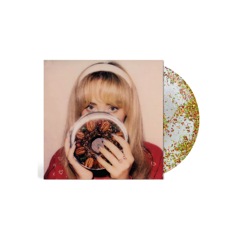 Sabrina Carpenter - Fruitcake - Liquid disc filled with green & red glitter Vinyl Record LP