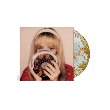 Sabrina Carpenter - Fruitcake - Liquid disc filled with green & red glitter Vinyl Record LP