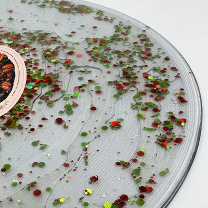 Sabrina Carpenter - Fruitcake - Liquid disc filled with green & red glitter Vinyl Record LP