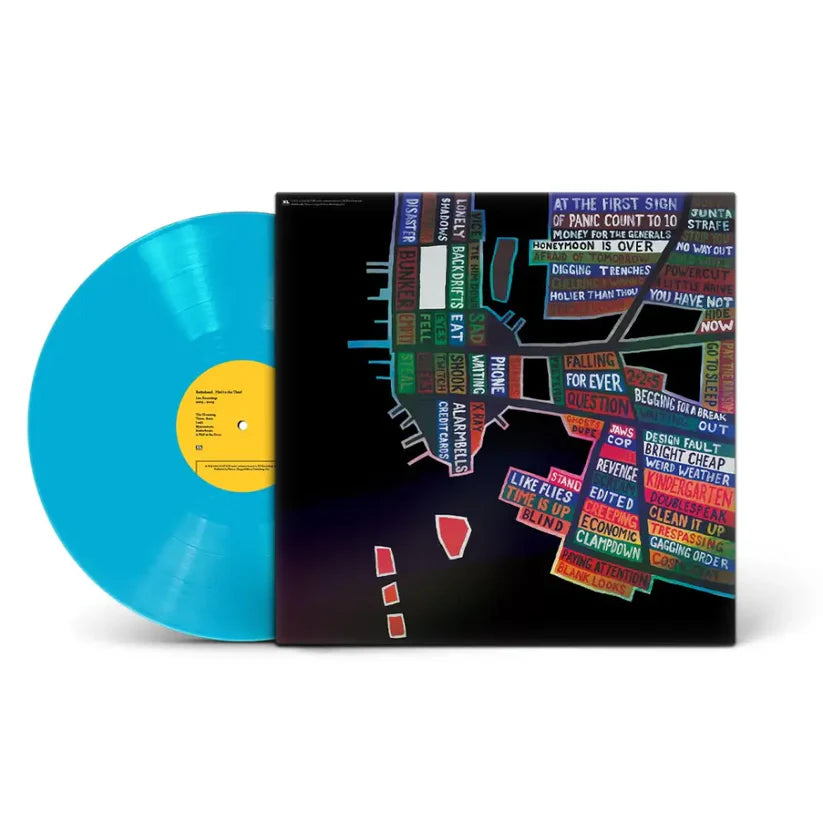 Radiohead - Hail To The Thief (Live Recordings 2003-2009) Cyan Vinyl Record LP