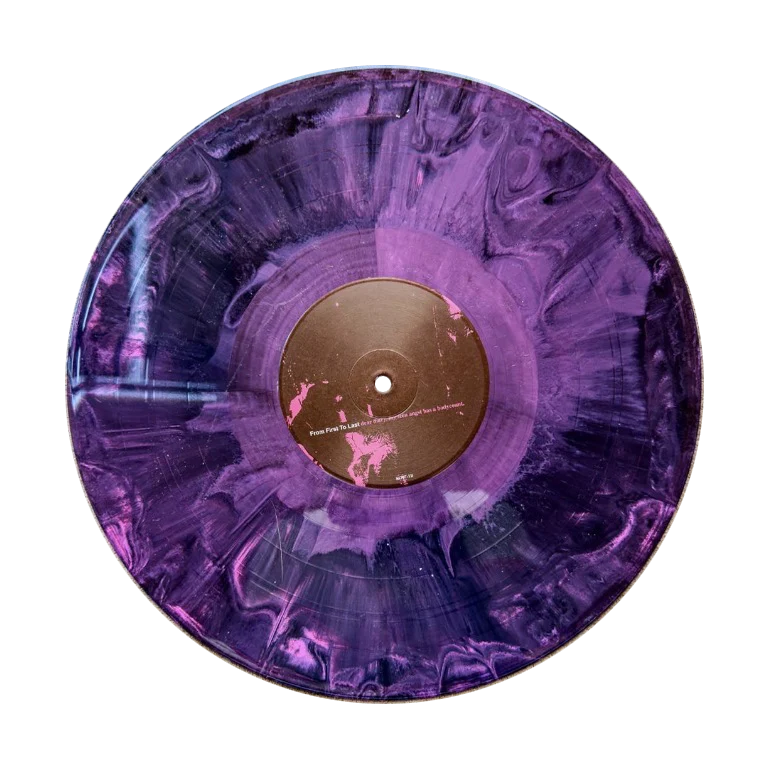 From First To Last - Dear Diary, My Teen Angst Has A Body Count "Pink Acid Wash Splash" Vinyl Record LP