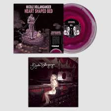 SIGNED Nicole Dollanganger - Heart Shaped Bed Violet Vinyl Record LP