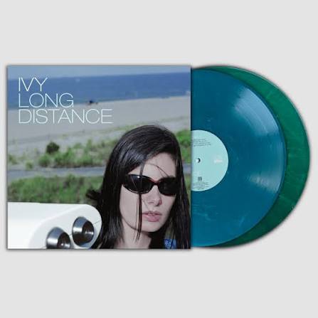 SIGNED Ivy - Long Distance Green and Blue Vinyl Record 2LP