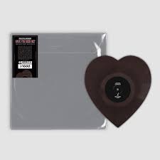 Nicole Dollanganger - Have You Seen Me? Black Ice Glitter Heart Shaped 7" Vinyl