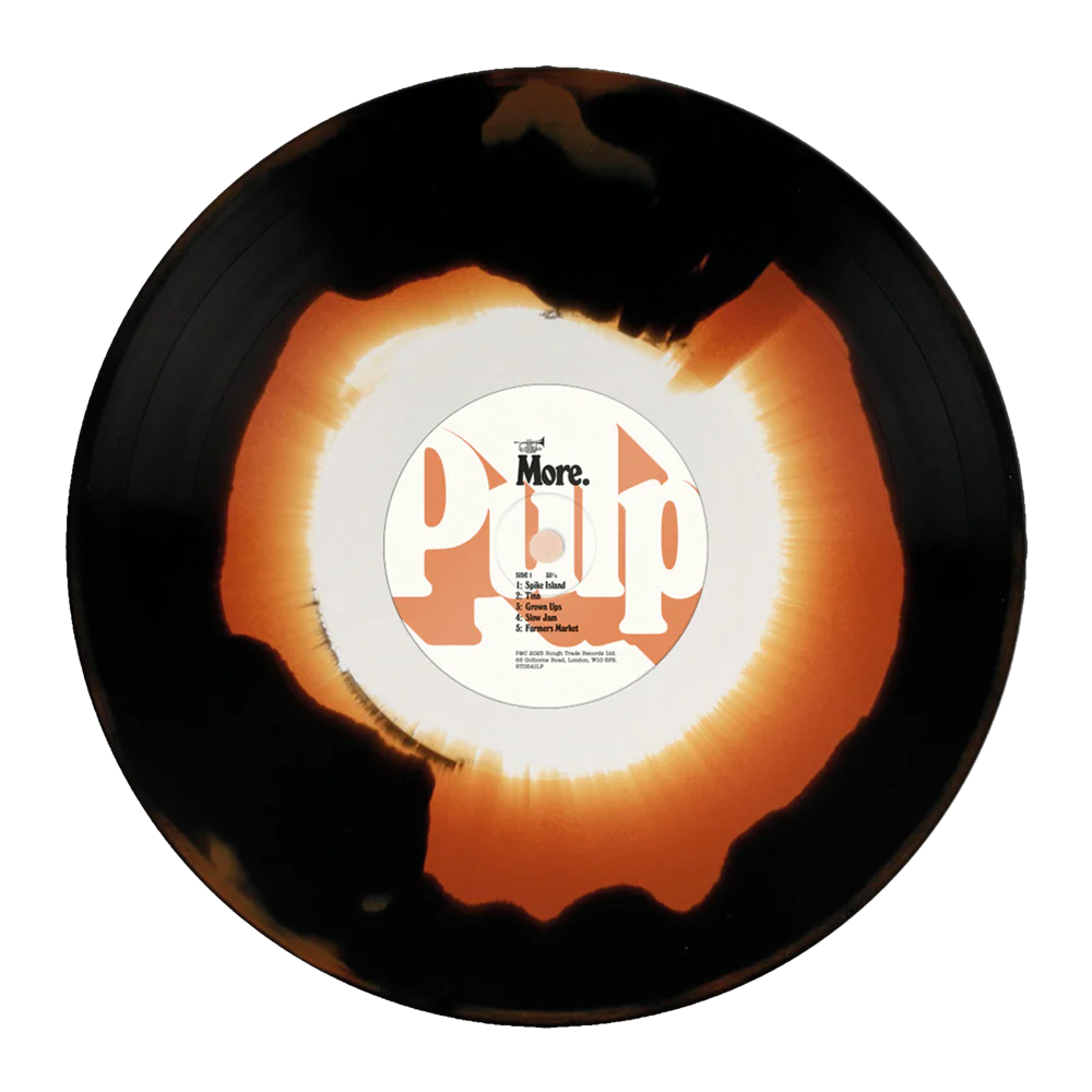 SIGNED Pulp - More. "Isha Kriya" Inkspot Vinyl Record LP