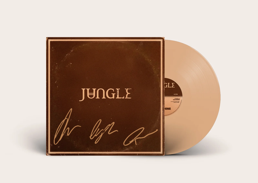 SIGNED Jungle  - Sunshine Desert Peach Vinyl Record LP