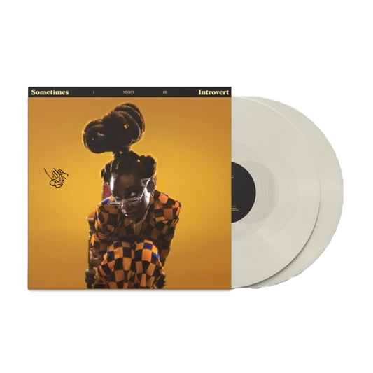 SIGNED Little Simz - Sometimes I Might Be Introvert Clear Vinyl Record LP