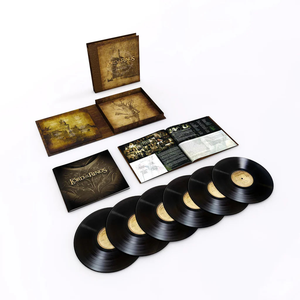 The Lord Of The Rings: The Motion Picture Trilogy Soundtrack Vinyl Record 6LP