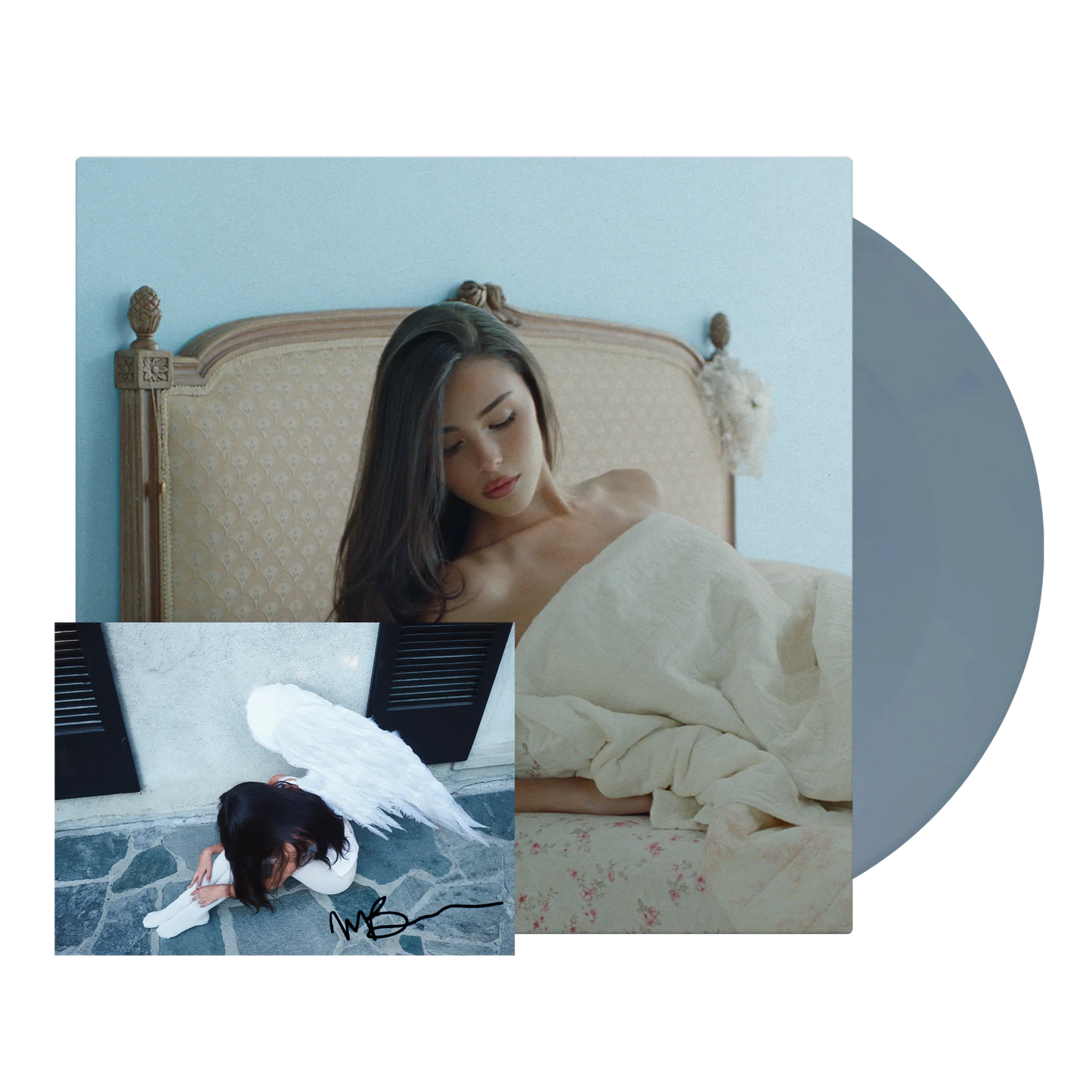 SIGNED Madison Beer - Locket Dusty Blue Vinyl Record LP