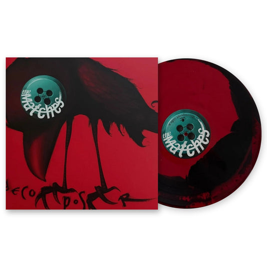 The Matches - Decomposer Red and Black Marble Vinyl Record LP