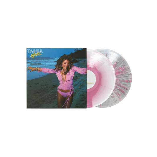 Tamia - More Pink Swirl & Pink Splatter Vinyl Record 2LP