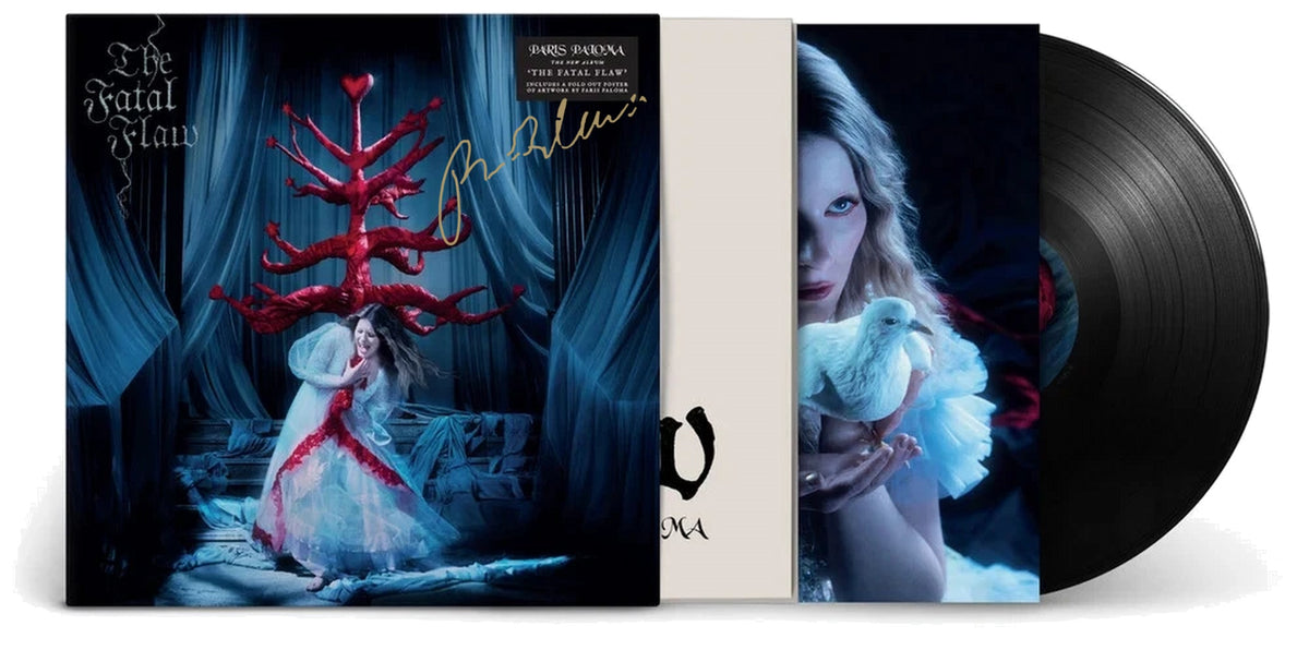 SIGNED Paris Paloma - The Fatal Flaw Vinyl Record LP