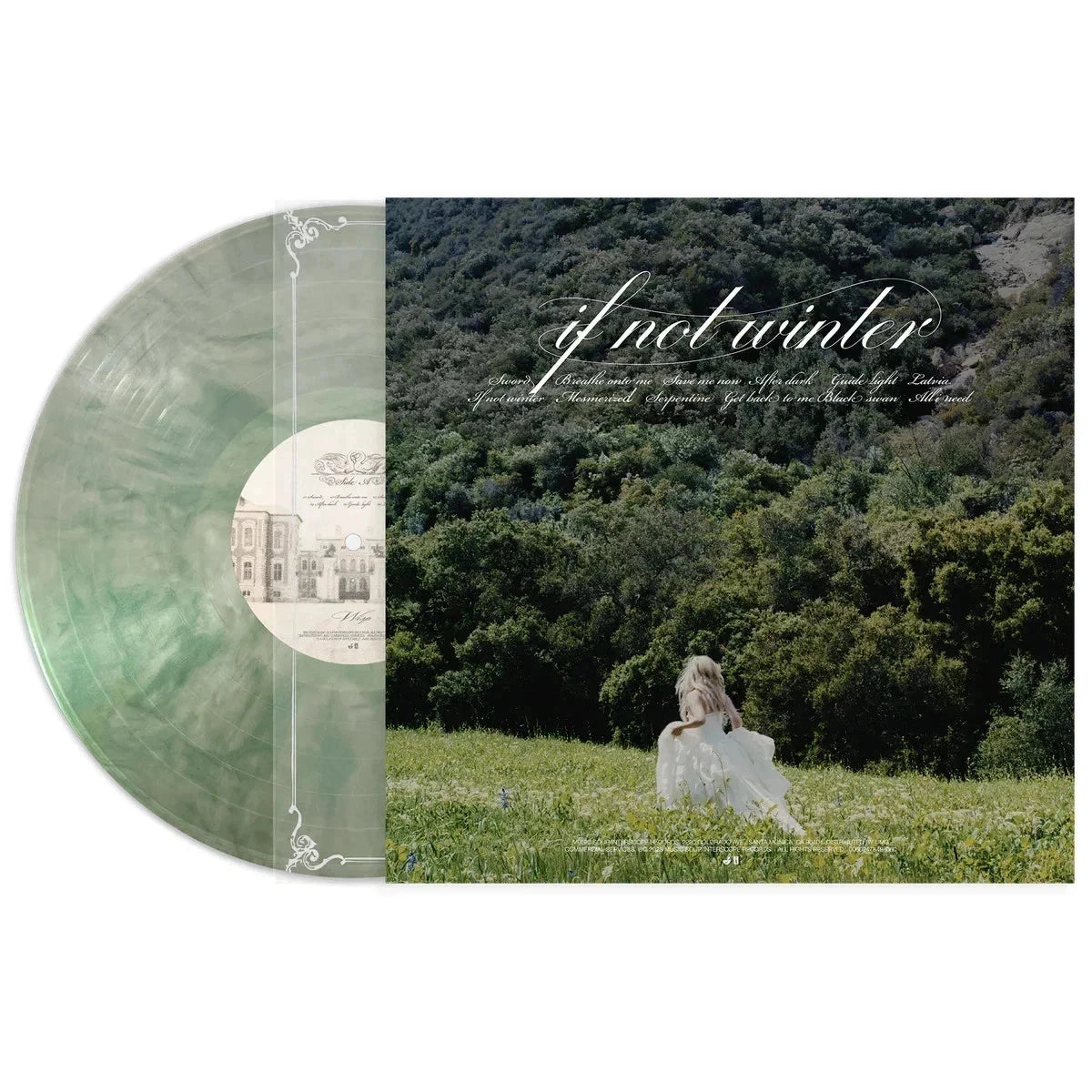 Wisp  - If Not Winter Iridescent Green Vinyl Record LP