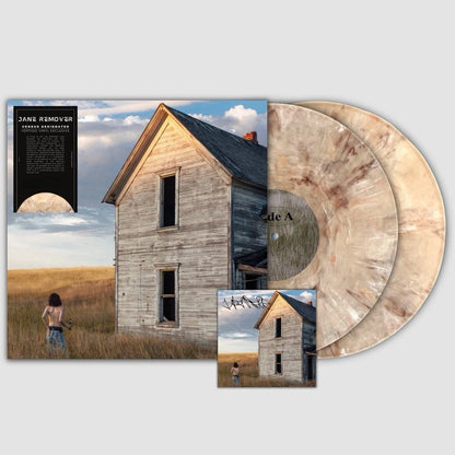 SIGNED Jane Remover - Census Designated Sandstone Marble Vinyl Record 2LP