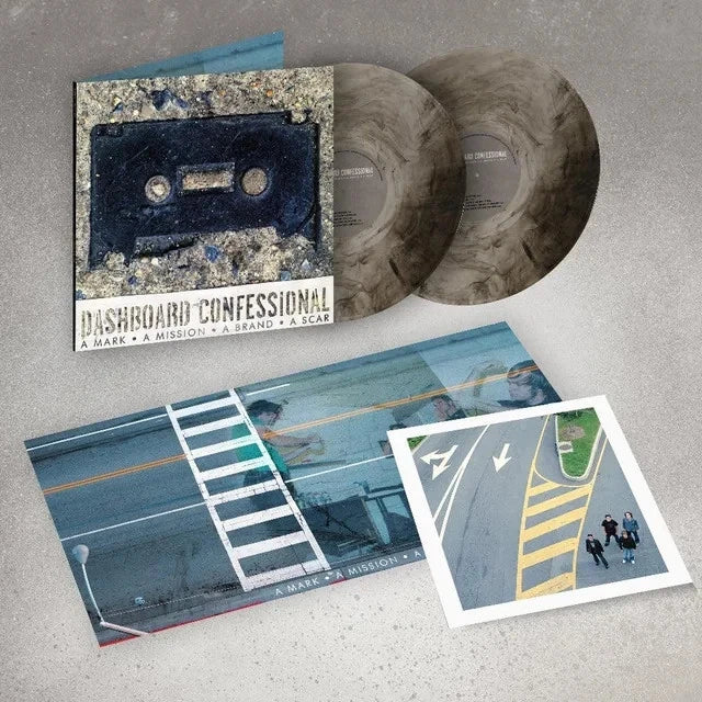 Dashboard Confessional - A Mark, A Mission, A Brand, A Scar Dark Galaxy Vinyl Record 2LP IVC Edition