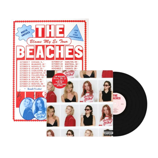 SIGNED The Beaches  - Blame My Ex Vinyl Record LP