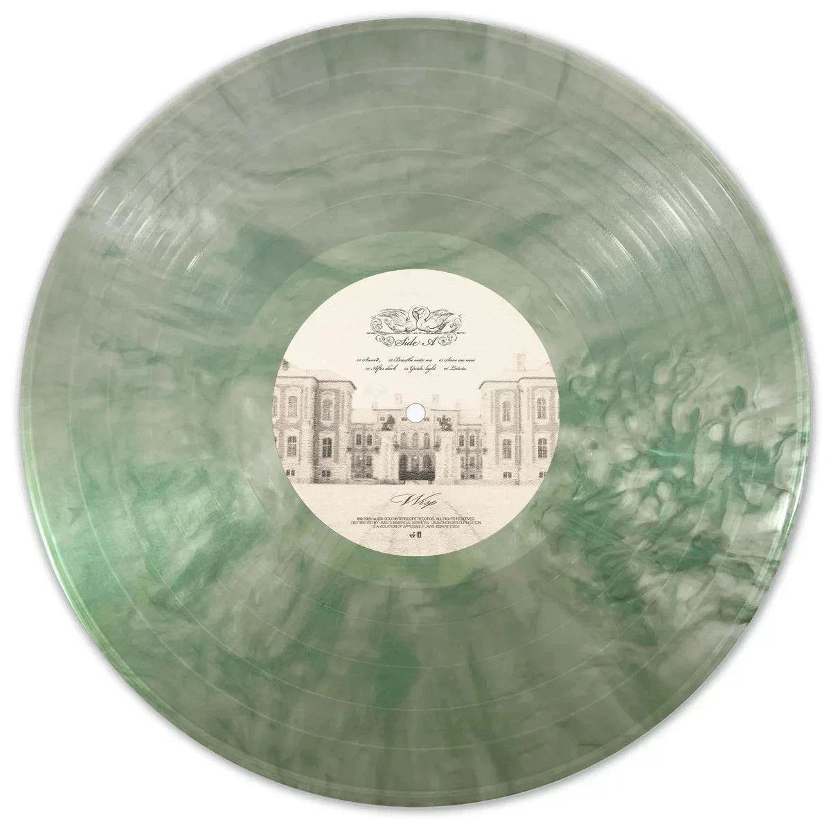 Wisp  - If Not Winter Iridescent Green Vinyl Record LP
