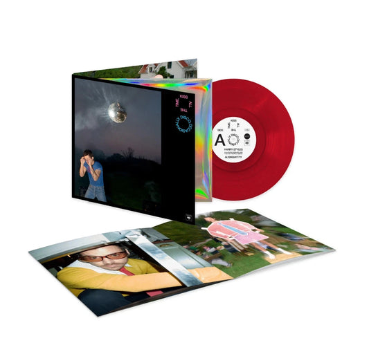 Harry Styles - Kiss All The Time. Disco, Occasionally Tomato Red Vinyl Record LP