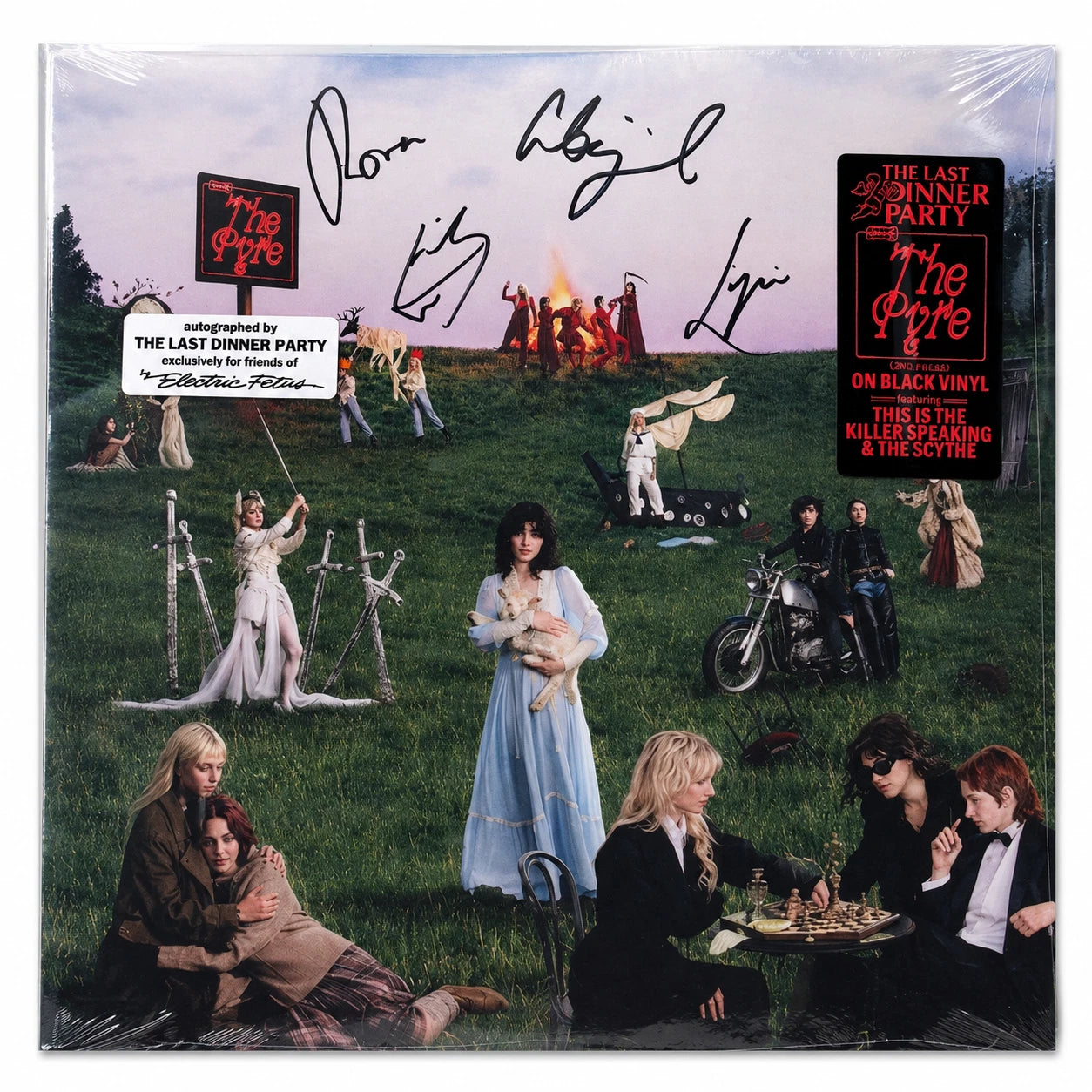 SIGNED The Last Dinner Party - From The Pyre Vinyl Record LP