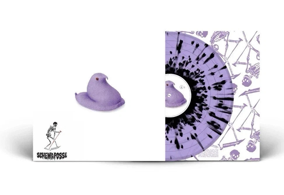 LIL PEEP; PART ONE - 10 Year Anniversary Purple & Black Splatter Vinyl Record LP