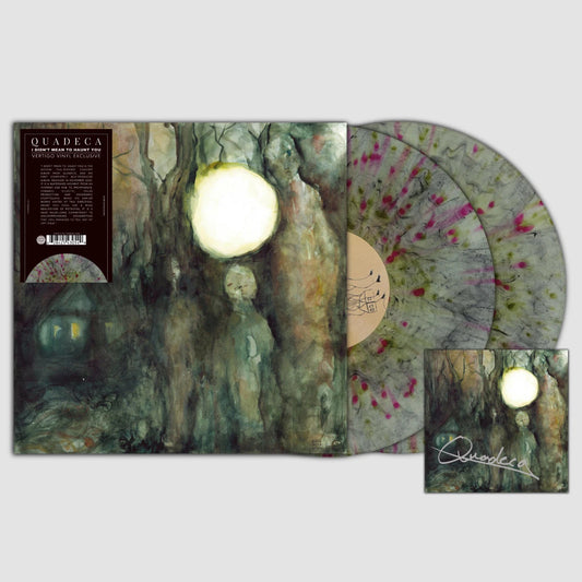 SIGNED Quadeca - I Didn't Mean To Haunt You "Fantasyland Blend" Vinyl Record 2LP