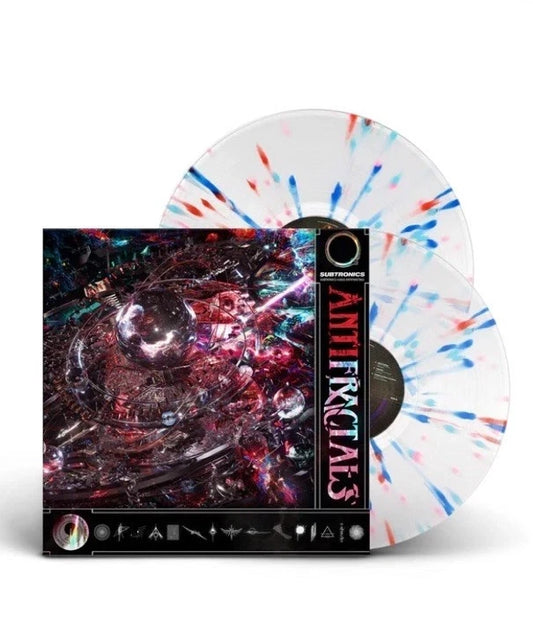 Subtronics - Antifractals Clear Radial Splatter Vinyl Record 2LP