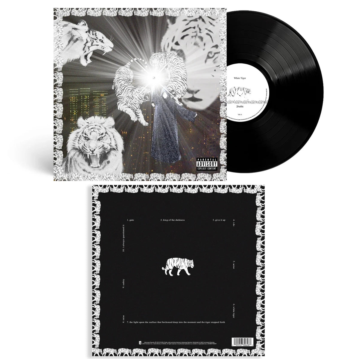 2hollis - White Tiger Vinyl Record LP