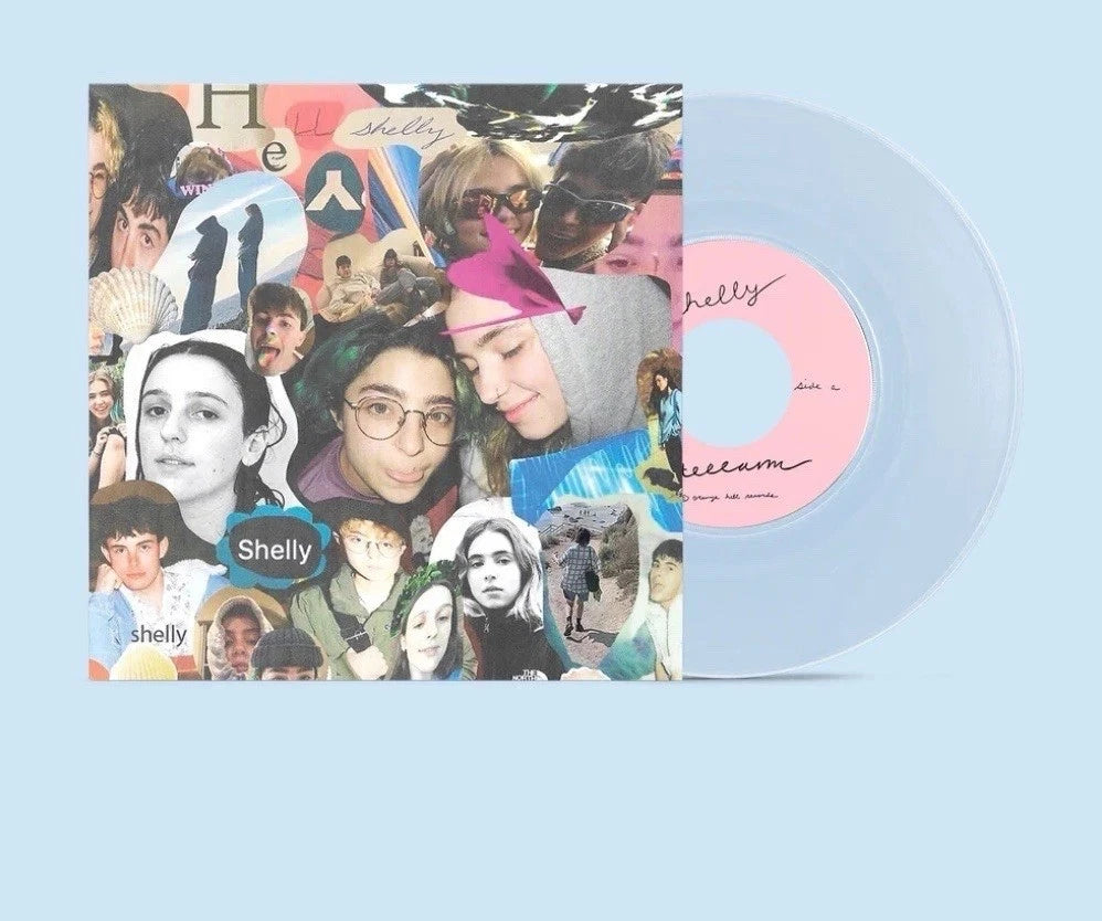 Shelly - Steeeam / Natural 7" Single Blue Vinyl Record