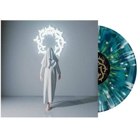 Bad Omens  - Finding God Before God Finds Me Sea Blue Splatter Vinyl Record LP