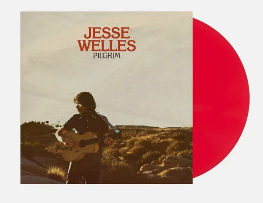 Jesse Welles - Pilgrim - Neon Kiss Red Vinyl Record LP