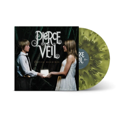 Pierce The Veil - Selfish Machine Transparent Swamp Green Vinyl Record LP