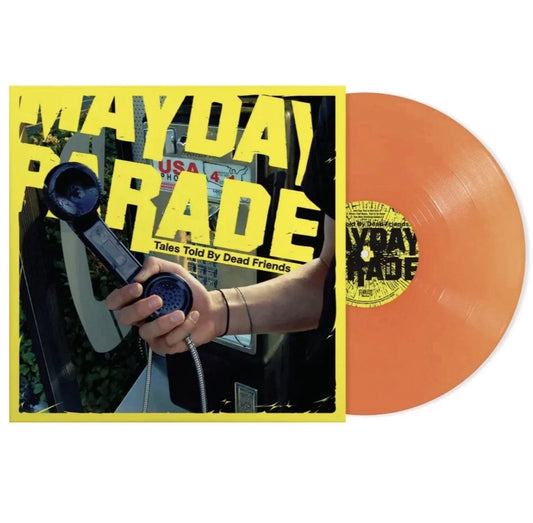 Mayday Parade - Tales Told By Dead Friends Translucent Orange Vinyl Record LP