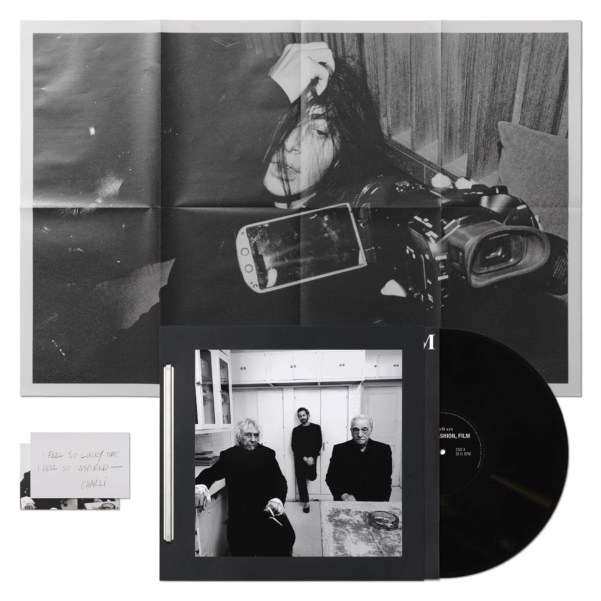 Charli XCX - Music, Fashion, Film "Film Strip Variant" Vinyl Record LP