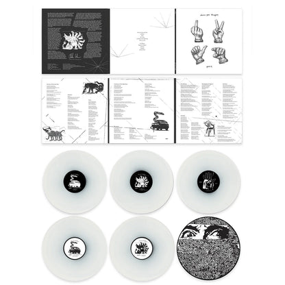 Goose  - Chain Yer Dragon White Ash Vinyl Record 3LP