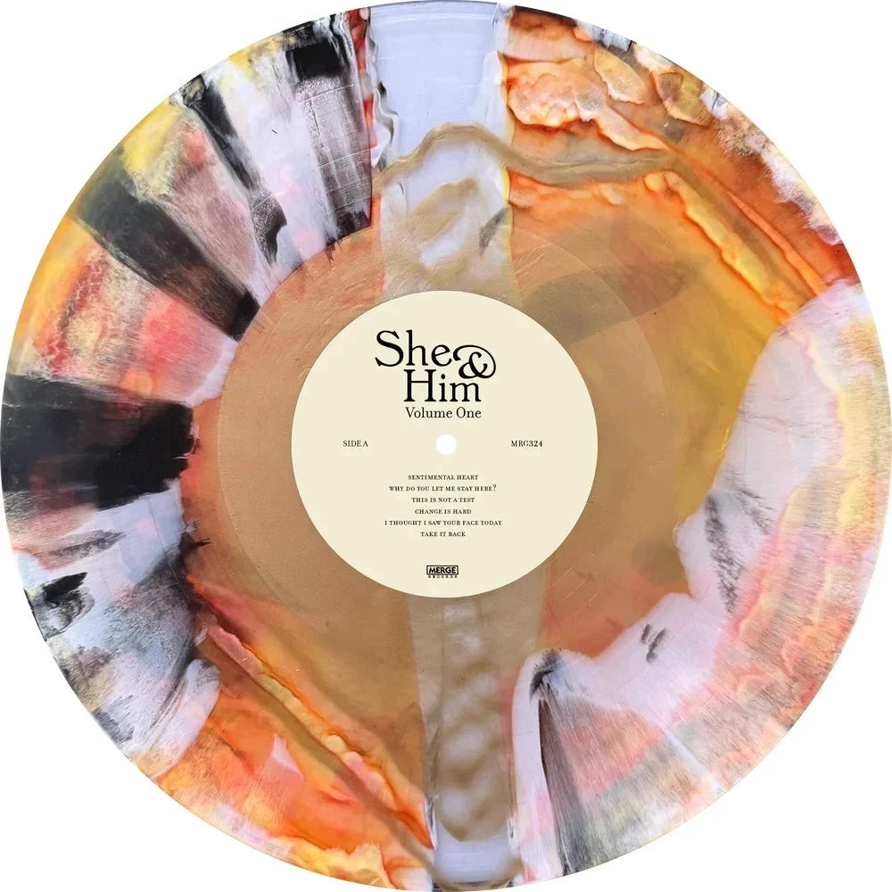 She & Him - Volume One Splatter Smash Vinyl Record LP