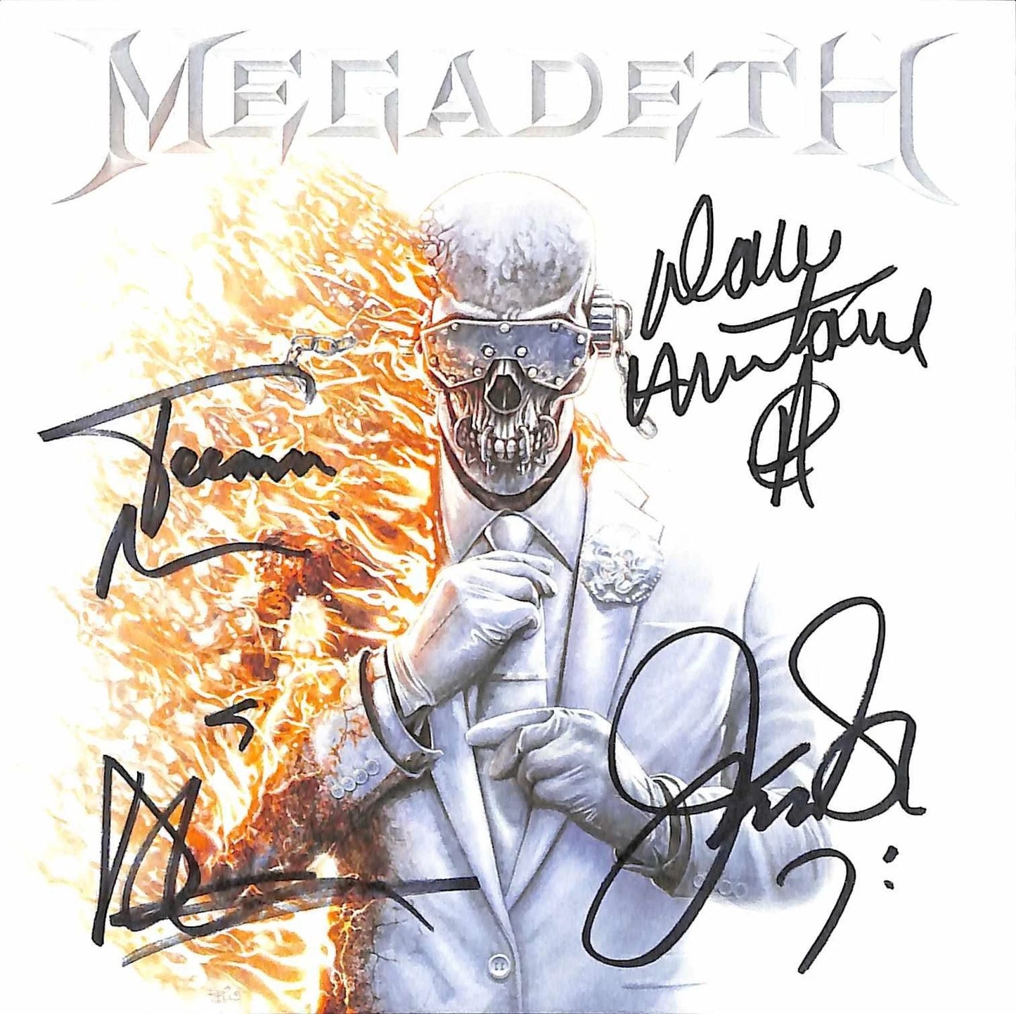 SIGNED Megadeth - Megadeth Self Titled CD