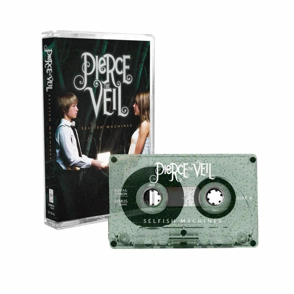 Pierce The Veil - Selfish Machines Green Sparkle Cassette Tape Limited to 300