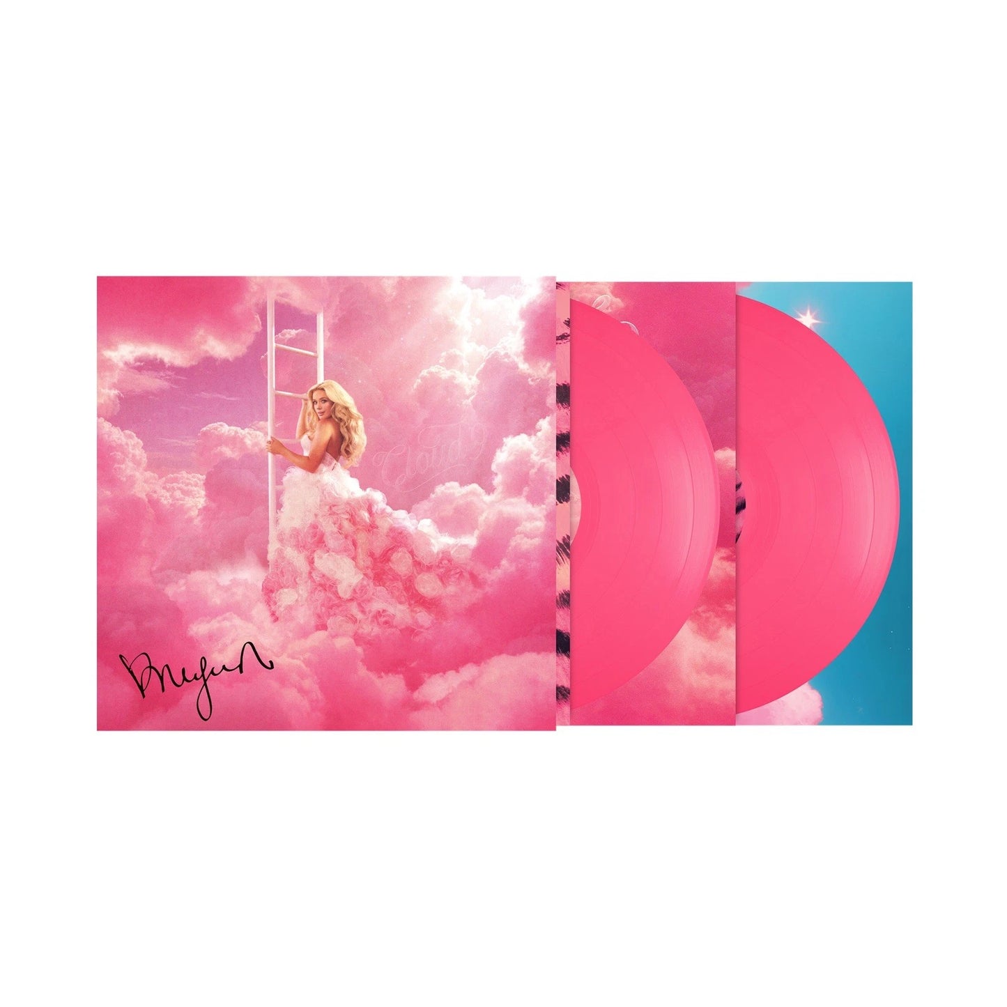 SIGNED Megan Moroney - Cloud 9 Pink Vinyl Record 2LP