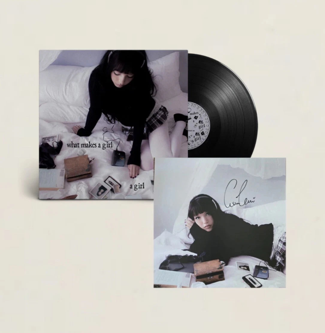 SIGNED Esha Tewari - What Makes a Girl a Girl Vinyl Record LP